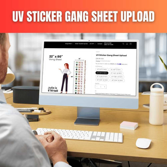 UV Sticker Gang Sheet Upload