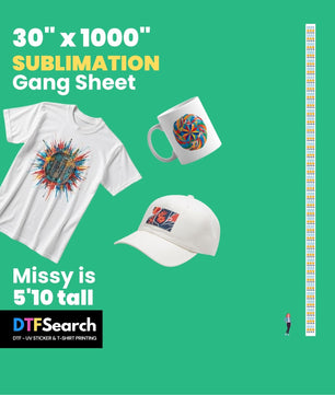 Gang Sheet Upload 30inch (Sublimation)