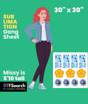 Gang Sheet Upload 30inch (Sublimation)
