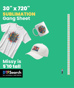 Gang Sheet Upload 30inch (Sublimation)