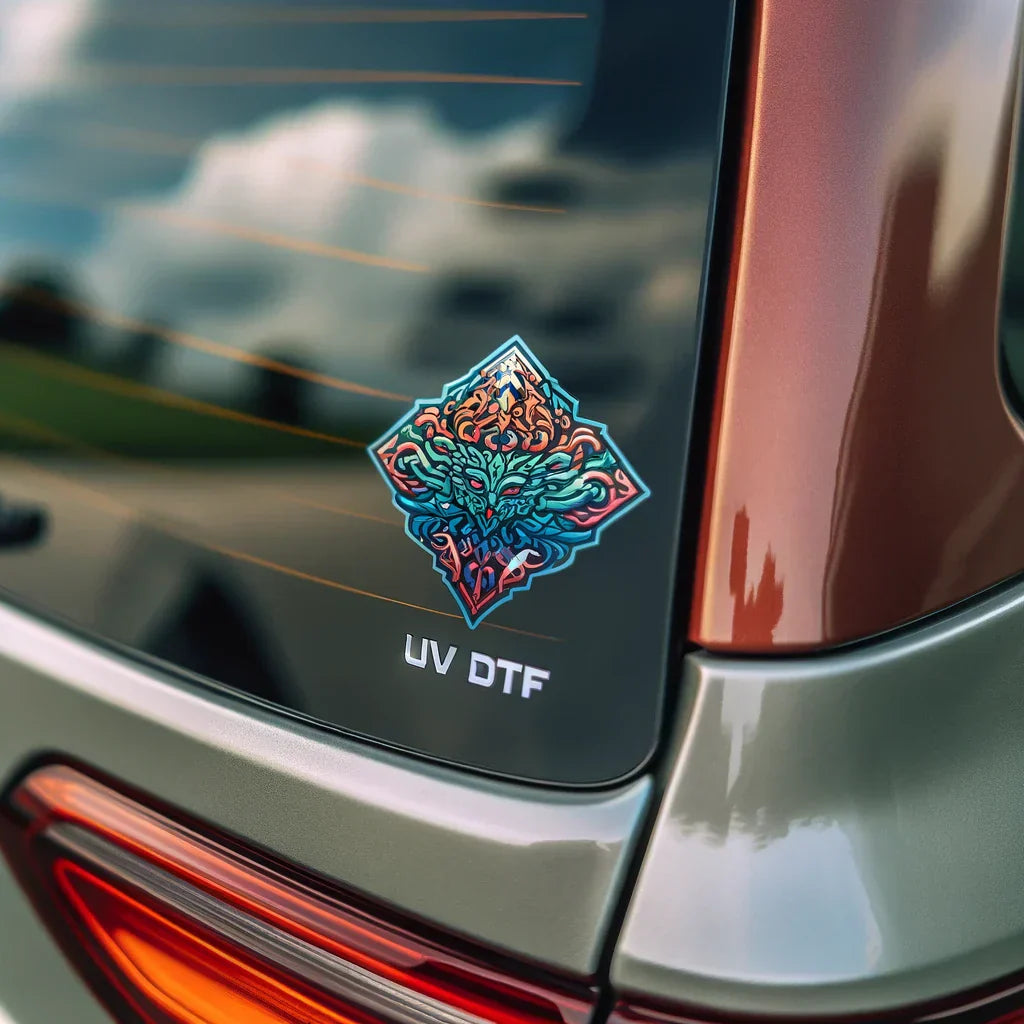 UV Sticker Transfer By Size