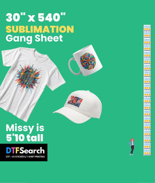 Gang Sheet Upload 30inch (Sublimation)