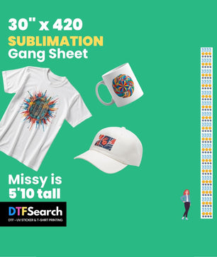 Gang Sheet Upload 30inch (Sublimation)
