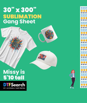 Gang Sheet Upload 30inch (Sublimation)