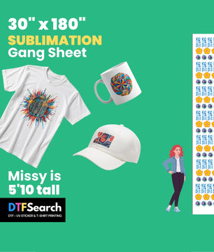 Gang Sheet Upload 30inch (Sublimation)