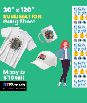Gang Sheet Upload 30inch (Sublimation)