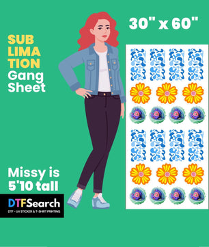 Gang Sheet Upload 30inch (Sublimation)