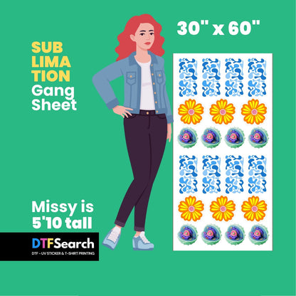 Gang Sheet Builder 30inch (Sublimation)
