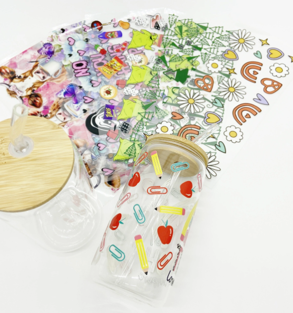 UV Sticker Transfer By Size